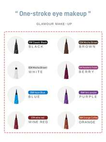 NOVO Eyeliner Cair Berwarna Tahan Air dan Keringat – Ujung Ultra Halus, Cepat Kering dan Anti Luntur, Tersedia dalam Berbagai Warna Cerah. Ideal untuk Riasan Mata Kreatif untuk Pesta dan Panggung. - 03# Putih susu - View 7