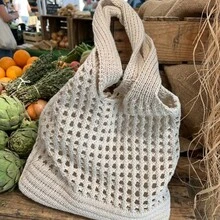 Women's Woven Tote Bag Large Capacity Minimalist Shoulder Bag Lightweight Breathable Hollow Out Knit Handbag For Summer Beach Vacation Casual Daily Shopping Travel - 白色 - 查看 5
