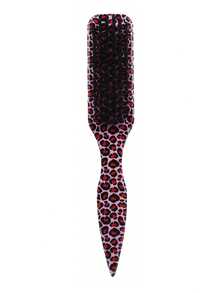 Men's Beard Brush & Hair Comb Set, 4pcs Leopard Print Oil Hair Brush, Long Handle Cleaning Brush, Oil Hair Styling Comb, Curly Hair Detangling Comb, With Tail Comb, Travel Essential, Hairdressing Accessory, Gift, Back To School, Holiday - Multicolor - View 14