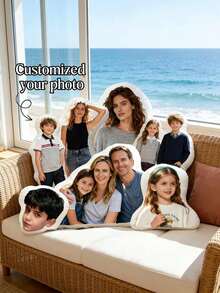 1 chiếc gối trang trí có thể tùy chỉnh chữ, thích hợp cho Giáng sinh, Năm mới và sử dụng hàng ngày. - Nhiều màu - Xem 3