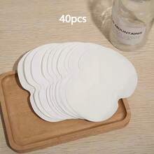 40/20片装男女通用一次性吸汗垫 - 舒适无缝设计，易于穿戴 + 吸汗 + 除臭 - 适用于居家、慢跑、健身、运动、学校、办公室、户外活动 - 便携，透气性好。母亲节和父亲节的绝佳礼物 - A - 查看 12