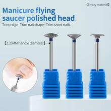 1pc Nail Drill Bit Diamond Polishing Head Flying Saucer-Shaped Polishing Head Callus Removal Tool For Feet Dead Skin Removal & Nail Polishing Manicure & Pedicure Polishing Tool - Multicolor - View 3