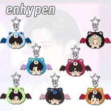 Star Buckle Pendant, Bat Head Circle Ins Cartoon Acrylic Fan Decor Pendant - Multicolor - View 1