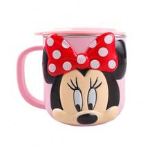 Disney 1个260毫升/320毫升迪士尼3D卡通人物不锈钢保温水瓶，图案可选朱迪/尼克/米妮/米奇/史迪奇/汽车总动员，冷热两用，儿童适用 - 彩色 - 查看 11