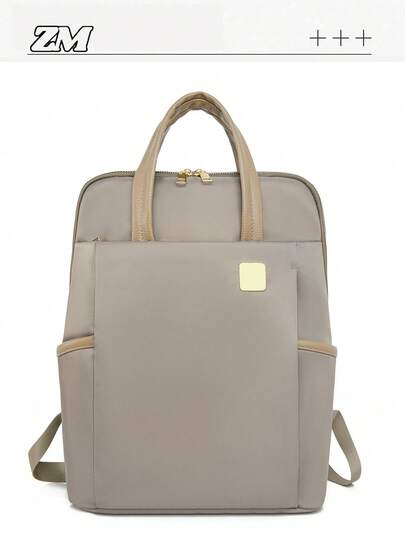 Ba lô vải Oxford chống thấm nước dành cho nữ, túi đựng laptop du lịch và công sở, túi xách dung tích lớn, nhẹ và có dây buộc, phù hợp cho nữ sinh, học sinh, sinh viên, người đi làm và nhân viên văn phòng, thích hợp cho công việc, kinh doanh, du lịch, trường học, lớp học, dã ngoại, tham quan, thư viện, đi làm hàng ngày.