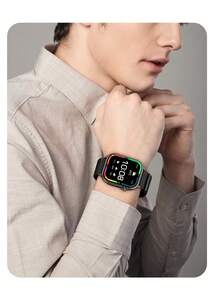 Lenovo 2025 New Android/IOS Smart Watch Fit F101, 1.96" High-Definition AMOLED, Heart Rate, Bluetooth Calling Smart Watch - View 5
