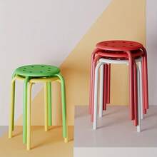Stacking Chairs - Blue - View 8
