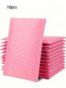 20个粉色气泡邮寄袋，加厚气泡信封袋，适用于小型企业、运输信封、包装袋、缓冲信封、邮寄信封、运输用品，适用于书籍、衣物、快递、单件包装、小型企业包装袋、气泡邮寄袋、缓冲信封、加厚防震透明气泡袋、泡沫气泡内衬 - 彩色 - 查看 10