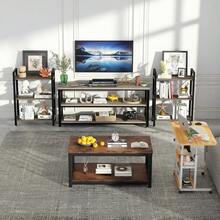 Escritorio Elevable con Ruedas y 3 Niveles, Mesa Auxiliar Ajustable para Laptop 60*40cm - Mostaza Amarilla - Ver 7