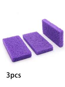 JEARLYU 2/3/5/8/10pcs Foot Pumice Stone Foot Scrubber Foot File PU Foam Pumice Stone Cleaning Pumice Stone File To Remove Calluses And Dead Skin Brush - Purple - View 10