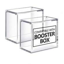 1 Set TCG Card Pack Display Box, Clear Acrylic Stackable Protective Case - Ultra Transparent Thick Acrylic With Magnetic Closure, Dust-Proof Display Box For PKMN TCG Card Packs. Provides Crystal-Clear Visibility To Showcase Your Card Packs Without Any Haze Or Distortion. Preserves The Original Seals To Help Maintain The Value Of Your Card Packs. - Clear - View 1