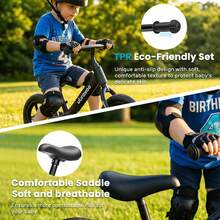 UBRAVOO Kids Balance Bikes - Black - View 3