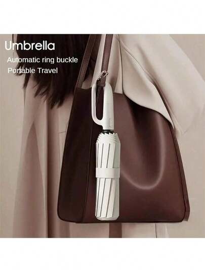 Paraguas plegable totalmente automático de 10 varillas, sombrilla fotosensible de doble uso avanzada, extra gruesa y resistente de tamaño extra grande