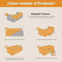 sofás y sofásFundas para Sillones Funda de Sofá Individual Tela de Terciopelo Jacquard Suave y Cómoda Muy Elástica Lavable Adecuada para Sofás Individuales de 80-120 cm de Ancho - blanquecino - Ver 6