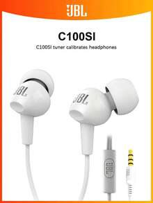 JBL Tai nghe C100SI có dây, chất lượng cao, tích hợp bộ chỉnh âm, dành cho karaoke, khử tiếng ồn, tương thích với nhiều loại điện thoại di động và máy tính. - Xem 11