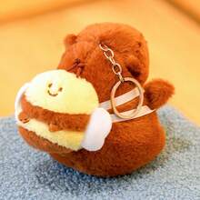 Llavero colgante de peluche de Capibara, muñeco de peluche suave colgante para mochila, decoración de llavero para bolso de coche, regalo, Capibara, Peluche de Capibara, Capibara, Capibara de ganchillo, Bolso de Capibara - Multicolor - Ver 29