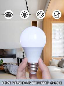 8颗E27 7/9/12/15W LED灯泡相当于75W白炽灯，冷白光6500K，1000流明超亮灯泡，适用于客厅、厨房、卧室和办公室。 - 8個裝燈泡 - 查看 4