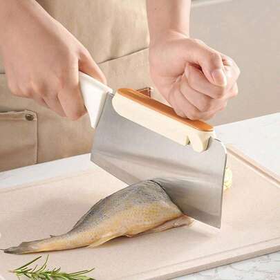 Knife Sharpener & Hand Protector, Home Kitchen Knife Chopping Board, Labor-Saving Non-Slip Cutting Tool, Multifunctional Kitchen Gadget