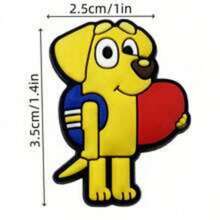 1set/12pcs Colorful And Fun Charms Featuring Bluey, Bingo, And Friends, Perfect For Room Decor, Ideal For DIY Projects, Creative Personalization, And Unique Gift Ideas For Bluey Fans,The Perfect Party Favors(Random Style) - Multicolor - View 4