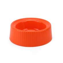 1pc Plastic Vertical Stripe Pet Bowl, Single Dog/Cat Bowl, Easy To Clean, Pet Supplies - 600ml - View 7