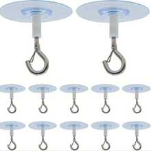 Hookless Ceiling Hook, Suitable For Hanging Lamps And Plants, Can Be Used With Adhesive Hooks, Compatible With Bobi Mobile Curtain And Multi-Purpose Hooks - View 1