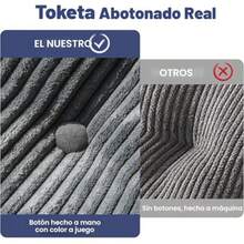 sofás y sofásToketa Sofa Cama Individual - Incluye Cojín/Almohada de Espuma ViscoelásticaSofa Comprimido con Tela Suave Desmontable Color Beige Se Convierte en Cama Ideal para Sala Recámara u Oficina - Beis - Ver 6