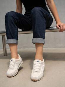 Zapatos hombre mujer casuales de tela ecopiel zapatilla MEXICA PANAM botin planos de gran calidad unisex tenis moda urbano 22mx 29mx ideal para combinar con todo skate choclo gym cómodos beis blanco casual 0109031136 - Beis - Ver 2