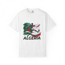 Algeria World Cup Shirt,World Cup T-Shirt, USA World Cup Shirt, Soccer Fan Tee, Football Graphic Shirt, 2026 Apparel - 白色 - 查看 1