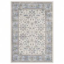 Vintage  Runner Rug Floral Pattern Rug Washable Area Rug Soft Area Rug For Bedroom Stain Resistant Rugs With Non Slip Backing Low Pile Rug For Kitchen Bathroom - Beis - Ver 1