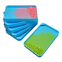 12PCS DIY Diamond Painting Tool Blue Bird-Shaped Diamond Painting Accessory Set, Two Plates And One Pen, 5D Diamond Painting Accessory Tool, Gift For Diamond Painting Enthusiasts, Birthday, Christmas And New Year Gifts - 查看 5