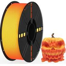 Silk PLA 1.75mm Dual-Color PLA 3D Printing Filament, 2-In-1 Co-Extrusion, 1kg Spool (2.2lbs), Dimensional Accuracy +/- 0.02mm, Suitable For Most FDM 3D Printers - Multicolor - View 26