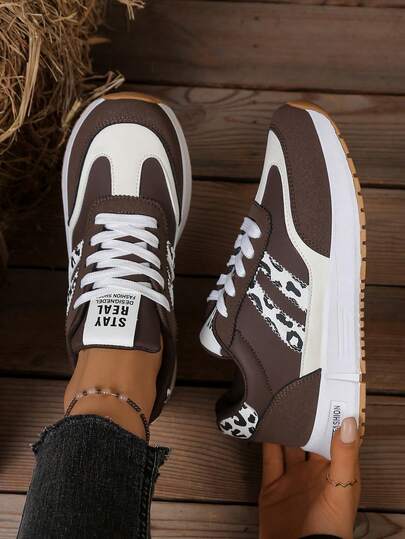 Plus Size Women's Outdoor Ribbon Sports Shoes, Anti-Slip Breathable Running Sneakers, Suitable For Autumn, Winter, Spring And Summer