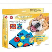 By Products Interactive Seek - A - Treat Flip 'N' Slide Dog Puzzle Dog Treat Reward Connector Puzzle Improves Your Dog's IQ Specially Designed Training Treats - 1 - View 3