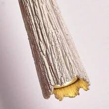 ZHUO LANG DA 1pc Concrete Linear Pendant Light, G9 Bulb Base Modern Industrial Hanging Cement Lamp, Suitable For Kitchen Island, Dining Room, Bedroom Nightstand, Small Pendant Light (Excluding Light Source And Bulb) - Grey - View 8