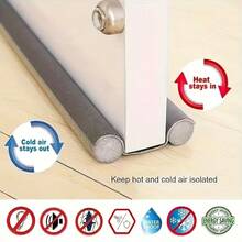 1个门缝密封条（3种颜色可选），隔音门底密封条，泡沫材质，有效阻挡空气流通，降低噪音，安装简便，适用于家庭和办公室门，增强门密封性，加厚密封条，隔音防水。 - 門縫密封條 - 查看 4