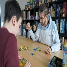 Kingdomino 是一款适合 14 岁及以上玩家的策略棋盘游戏，具有互动式游戏玩法、色彩缤纷的城堡积木和多语言说明书，是家庭聚会、节日礼物、团体娱乐、社交游戏、引人入胜的设计和耐用积木的完美选择。 - 彩色 - 查看 9