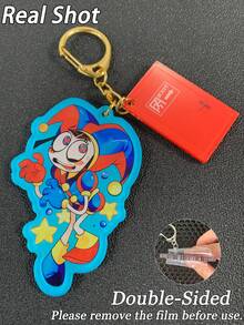 Llavero TADC, pegatinas del Circo Digital, mercancía para fans del anime, llaveros de Ragatha, Jax, Zooble, Kinger, Gangle, llaveros de dibujos animados y anime, llaveros coleccionables, adornos para bolsos, accesorios para autos, regalos para fiestas y cumpleaños - Multicolor - Ver 9