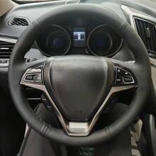 Handsydd rattöverdrag i PU-läder passar Changan 13-19 CS 15 55 75 95 EV - Changan 13-19 CS 15 55 75 95 EV - Visa 6