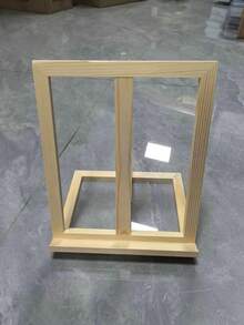 Adjustable Foldable Easel Desk Stand, Hollow Reading Rack, Foldable Portable Display Stand, Tabletop Small Art Easel, Made Of Pine Wood, Suitable For Tabletop Art Display, Desk Reading, Art Creation, And Exhibition - A - View 12