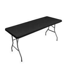 Hotel Wedding Banquet Picnic Polyester Tablecloth Rectangular Elastic Table Cover Dining Table Mat Modern Minimalist Style - hồng - Xem 7