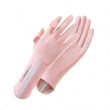 1pc Women's Thin Sunscreen Gloves, Lightweight Breathable Fingerless Driving Cycling Outdoor Touchscreen Gloves, Icy Cool Sensation, Ideal Gift - Multicolor - View 16
