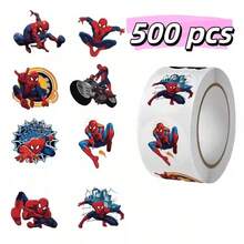 500张卡通贴纸，可爱文具，学校教师奖励贴纸，玩具礼品 - 彩色 - 查看 9