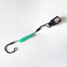 Outdoor Surfing Safety Wrist Strap, TPU Surfboard Retractable Tether, Water Sports Paddle Leash, Inflatable Water Slide Board Easy-To-Attach Towing Rope, Surfboard Wrist Strap - A - View 12