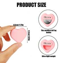 Silicone Soft Case For Apple Airtag 2, Suitable For Clothes, Brooch, Backpack, Pet, Tracking Locator Protector - Multicolor - View 7