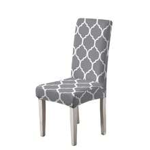 1/2/4/6pcs Waterproof Printed Chair Covers, Suitable For Home Or Party, All Season - Multicolor - View 43