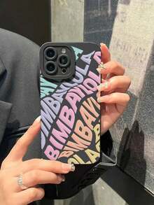 Large Font And Unique Patterns; Elegant And Simple; Stylish; Fits Well In The Hand; Phone Case 11/11PR0/11PROMAX 12/12PR0/12PROMAX 13 13PR0 13PROMAX 14 14PR0 14PROMAX 14PLUS 15 15PR0 15PROMAX 15PLUS 16 16E 16PR0 16PROMAX 16PLUS 17 17AIR 17PR0 17PROMAX - Black - View 5