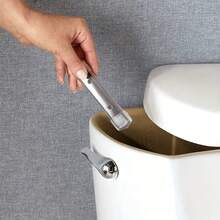 1/4 件装磁性马桶清洁器，持久耐用，不含化学物质，不留污渍，浴室配件，浴室工具 - 黑色 - 查看 10