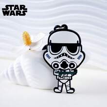 StarWars 1个星球大战官方授权丘巴卡BB-8 D达斯·维达暴风兵软触感包夹可爱钥匙扣装饰包挂件钥匙链纪念品送给家人朋友粉丝生日圣诞节新年节日礼物 - 彩色 - 查看 13