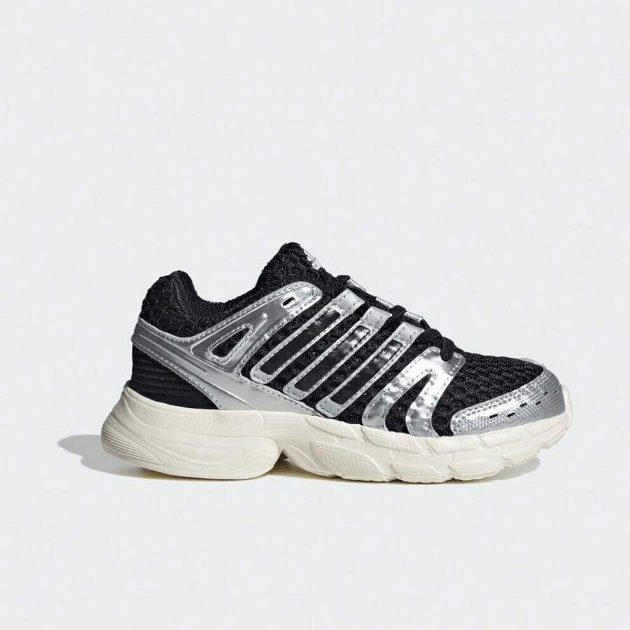 Adidas Originals 男童 ADISTAR CONTROL 5 EL C 休闲低帮运动鞋 KK4249 - 銀色 - 查看 1