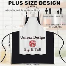 2 chiếc tạp dề đầu bếp cỡ lớn, tạp dề chuyên nghiệp unisex có 2 túi, thích hợp cho nấu ăn, làm việc, làm bánh. - Nhiều màu - Xem 4